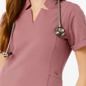 Figs scrubs Inala Mauve Large